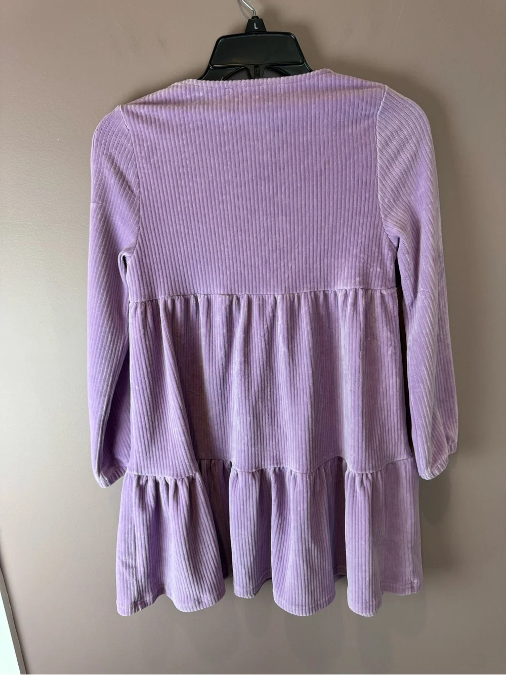 Bisby Purple Long Sleeve Dress - Kids Sz 10
